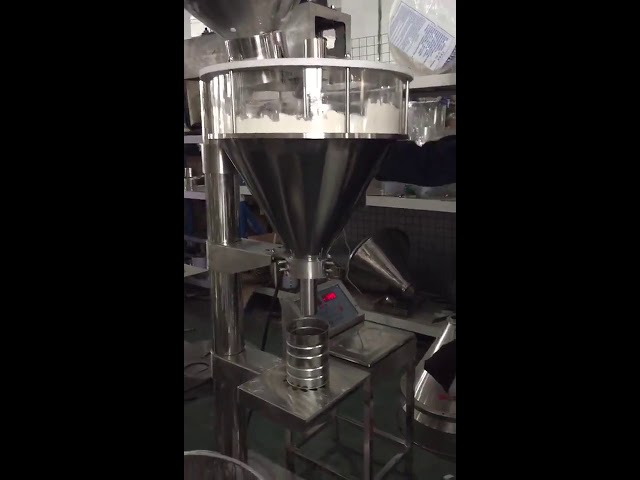 קמח אבקת מכונת אריזה טופס אנכי מילוי חותם מכונה 1 ק"ג מכונת אריזה קמח